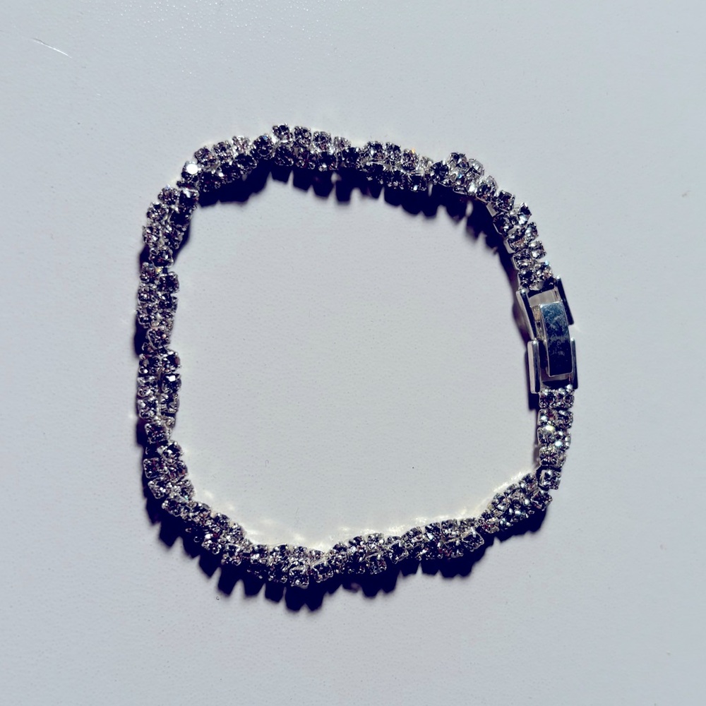 CZ Twist Bracelet